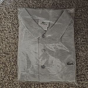 La Coste SPORT Size 7 Grey Polo Shirt